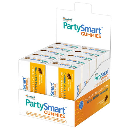 Himalaya Partysmart Hangover Prevention For Better Morning 10 Vegetarian Gummies