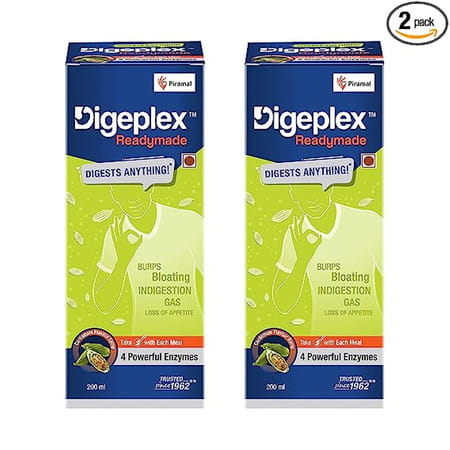 Digeplex Readymade Liquid | Pack Of 2 (200 Ml X 2) | Green