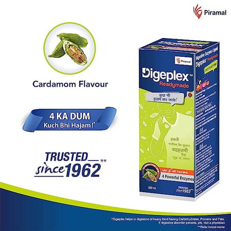 Digeplex Readymade Liquid | Pack Of 2 (200 Ml X 2) | Green