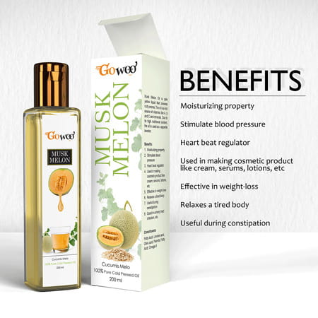Go Woo 100% Pure Musk Melon Carrier Oil Fragrance