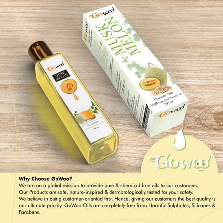 Go Woo 100% Pure Musk Melon Carrier Oil Fragrance