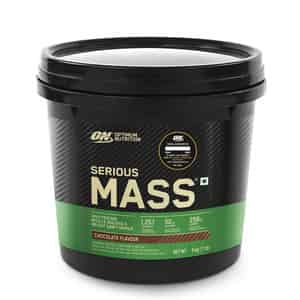 Optimum Nutrition (on) Serious Mass High Weight Gain Powder - 11 Lbs 5 Kg (chocolate)