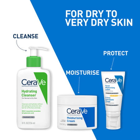 Cerave Moisturizing Cream For Dry To Very Dry Skin - 340gm