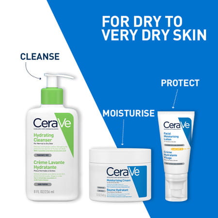 Cerave Moisturizing Cream For Dry To Very Dry Skin - 340gm