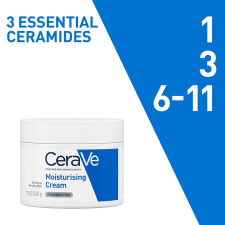 Cerave Moisturizing Cream For Dry To Very Dry Skin - 340gm