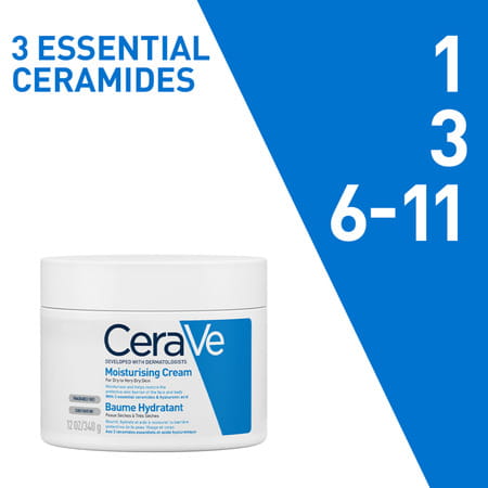 Cerave Moisturizing Cream For Dry To Very Dry Skin - 340gm