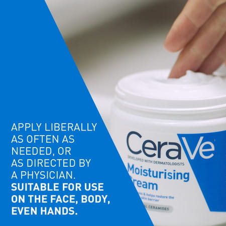 Cerave Moisturizing Cream For Dry To Very Dry Skin - 340gm