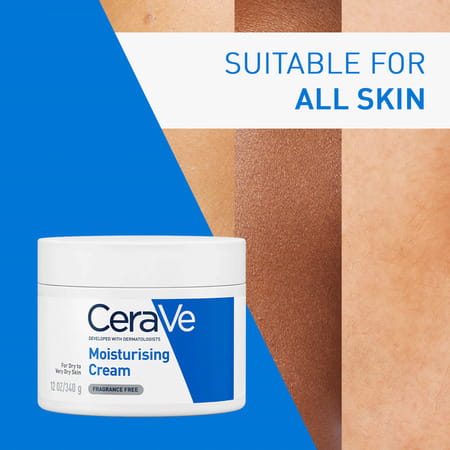Cerave Moisturizing Cream For Dry To Very Dry Skin - 340gm