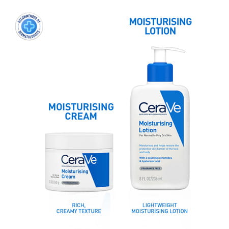 Cerave Moisturizing Cream For Dry To Very Dry Skin - 340Gm