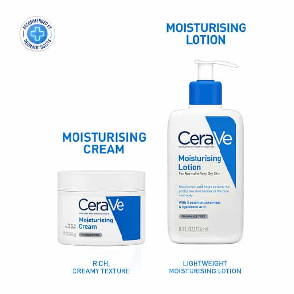 Cerave Moisturizing Cream For Dry To Very Dry Skin - 340Gm