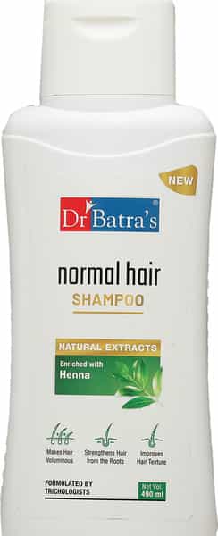 Dr Batra's Shampoo Enriched With Henna - 490 Ml