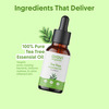 Aravi Organic Tea Tree Essential Oil - Fights Acne | Dandruff & Soothes Scalp - 15Ml