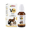 Bakson Homoeopathy V34 Drops | Tumour |For Veterinary Use | 30 Ml