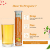 Neuherbs Apple Cider Vinegar Orange Flavour 20 Effervescent Tablets For Weight Management