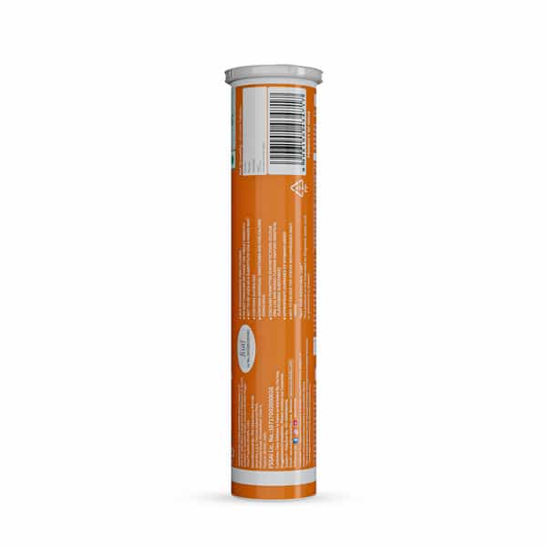 Neuherbs Apple Cider Vinegar Orange Flavour 20 Effervescent Tablets For Weight Management
