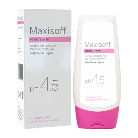 Maxisoft Intimate Wash | 100% Female Hygeine | Bottle | 100 Ml | Pack Of 1