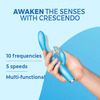 Mschief Crescendo Dual Spot 10 Frequencies| Vibrating Body Massager | Waterproof