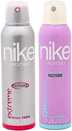 Nike Womens Deodorant Pack Of 2 (Extreme And Original)