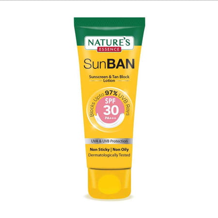 Nature'S Essence Sunban Sunscreen Spf30 30ml (Pack Of 4)
