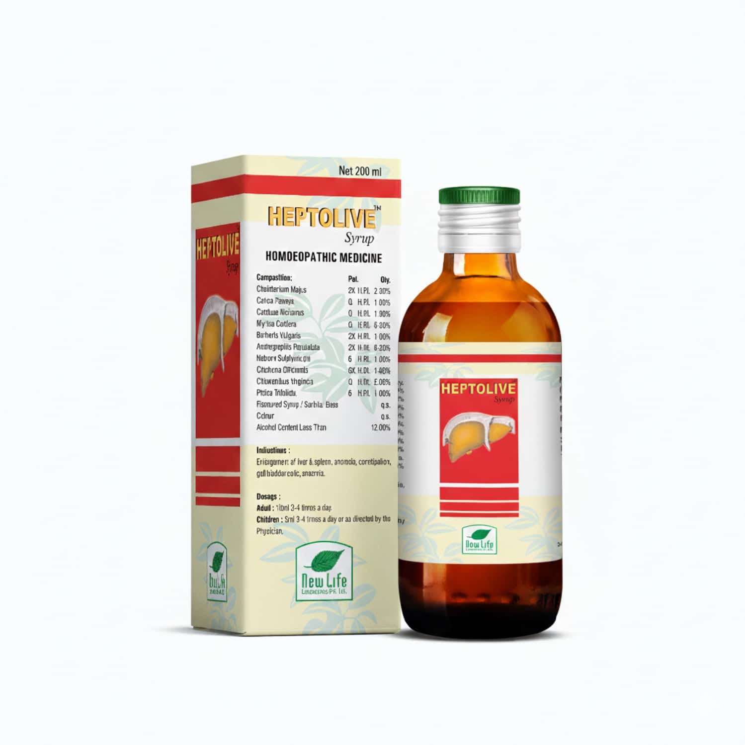 New Life Nl Heptolive Syrup | 200ml