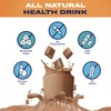 Gritzo Supermilk 8-12Y (Young Athletes) Nutrition Drink- 400 G Natural Double Chocolate