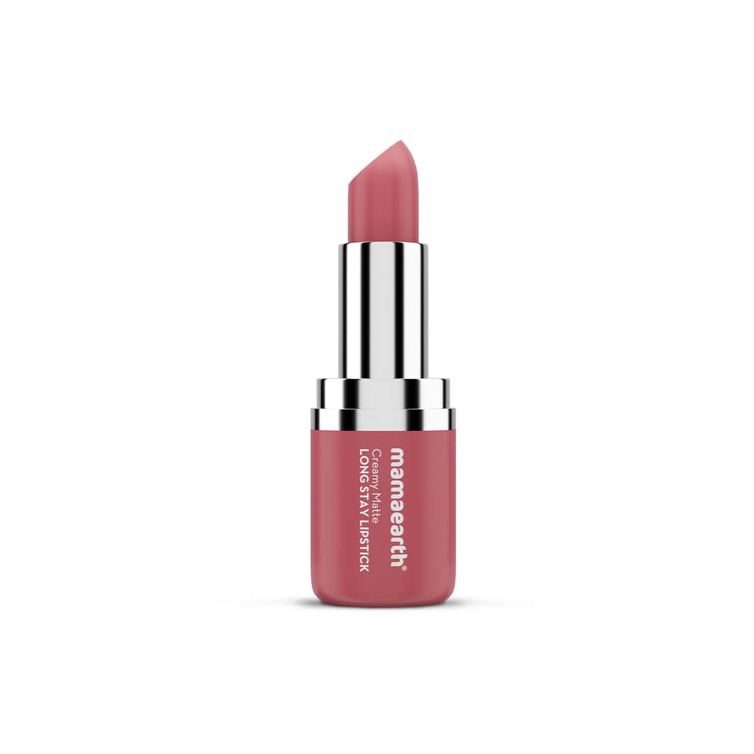 Creamy Matte Long Stay Lipstick With Murumuru Butter And Vitamin E - Rose Nude - 4.2g
