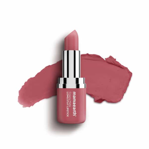 Creamy Matte Long Stay Lipstick With Murumuru Butter And Vitamin E - Rose Nude - 4.2G