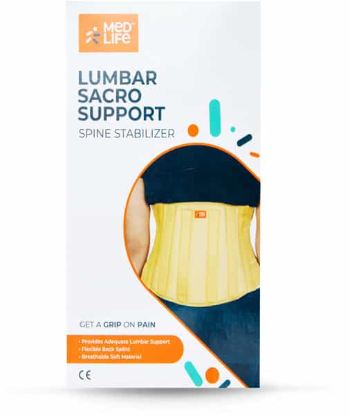 Medlife Lumbar Sacro Support Size Medium