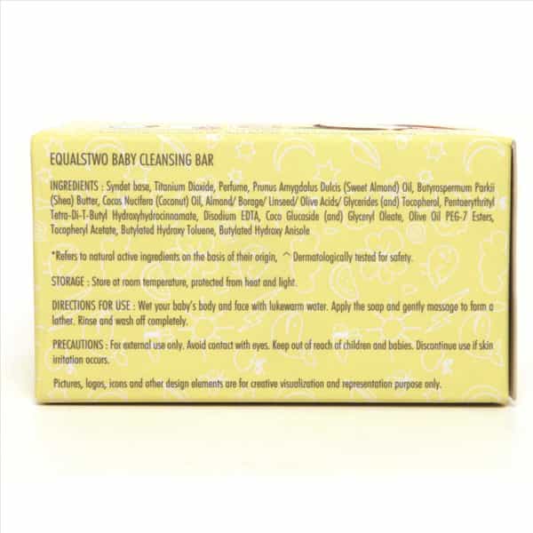 Equalstwo Baby Cleansing Bar 75Gm Pack Of 2
