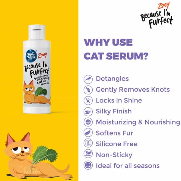 Captain Zack Zoey- Because I'm Furfect Cat Serum 100Ml