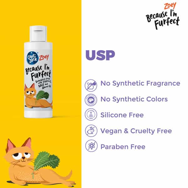 Captain Zack Zoey- Because I'm Furfect Cat Serum 100Ml