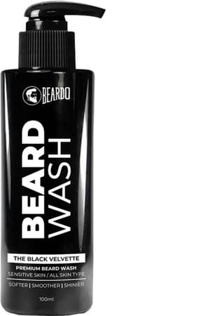 Beardo The Black Velvette Beard Wash - 100 Ml