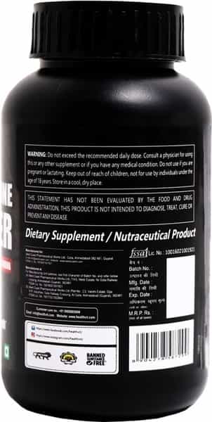 Healthvit Fitness Testosterone Booster Supplement - 180 Capsules