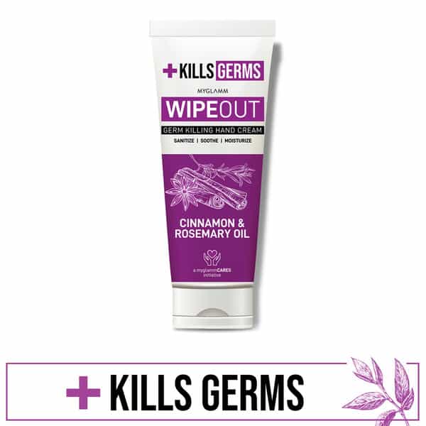 Myglamm Wipeout Germ Killing Hand Cream - 60G