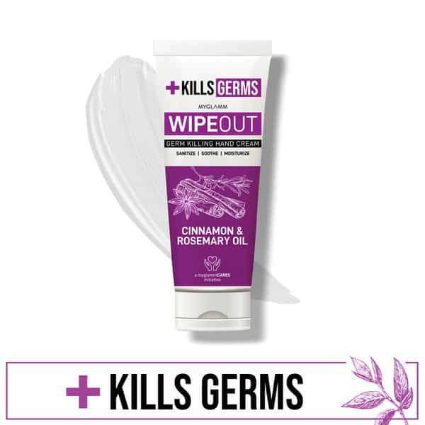 Myglamm Wipeout Germ Killing Hand Cream - 60G