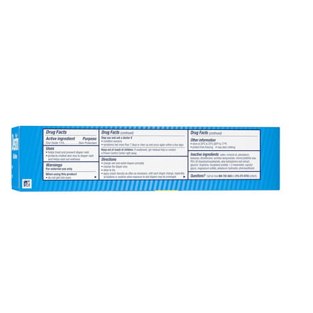 Desitin Rapid Relief Zinc Oxide Diaper Rash Cream | 4.8 Oz 136 Gm