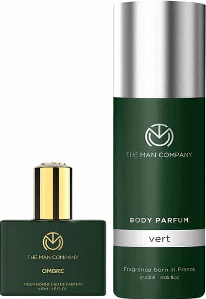 The Man Company Green Perfume Set For Men- Valentine Perfume Kit For Him