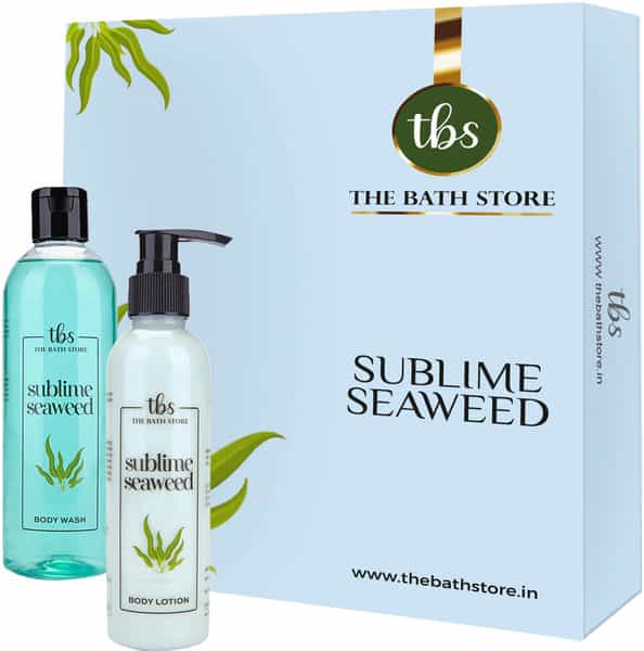 The Bath Store Sublime Seaweed Combo (Body Wash 300Ml + Body Lotion 190Ml)