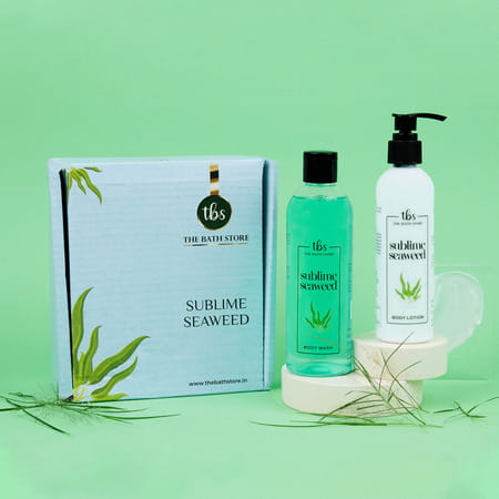 The Bath Store Sublime Seaweed Combo (Body Wash 300ml + Body Lotion 190ml)