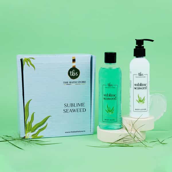 The Bath Store Sublime Seaweed Combo (Body Wash 300Ml + Body Lotion 190Ml)