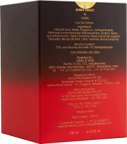 Ajmal Amber Magic Edp 100Ml Perfume For Men And Colaba Mukhallat Cp Attar 14Ml For Unisex