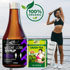 Weight Loss Syrup & Green Tea Capsules - 100% Ayurvedic (200Ml+10Capsules)