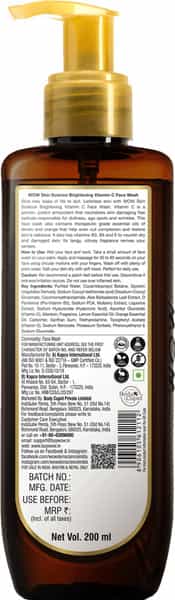Wow Skin Science Brightening Vitamin C Face Wash - 200 Ml