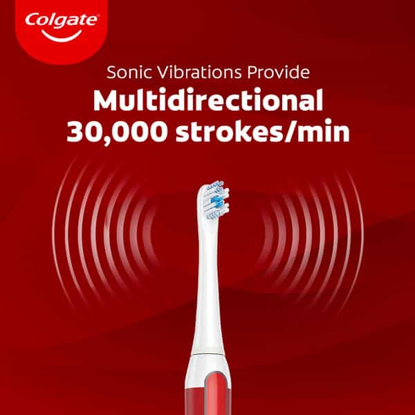 Colgate Proclinical 250R Rechargeable Sonic Electric Toothbrush With Spiral Bristles Whitening