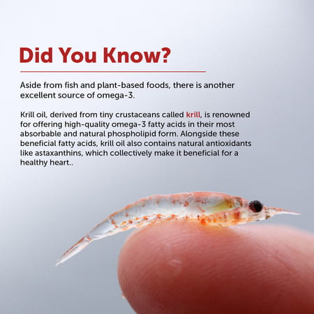 Neuherbs Deep-Sea Heart Omega 3 Antarctic Krill Oil 1000mg With 2x Astaxanthin, Added Vitamin E & D3