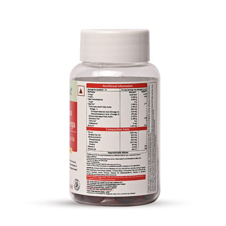 Neuherbs Deep-Sea Heart Omega 3 Antarctic Krill Oil 1000mg With 2x Astaxanthin, Added Vitamin E & D3