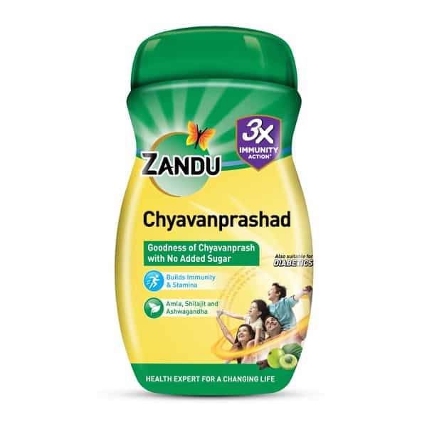 Zandu Chyavanprashad Sugarfree Health Supplement Bottle Of 450 G