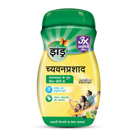 Zandu Chyavanprashad Sugarfree Health Supplement Bottle Of 450 G
