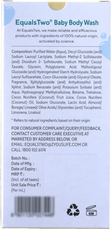 Equalstwo Baby Bdoy Wash 100 Ml