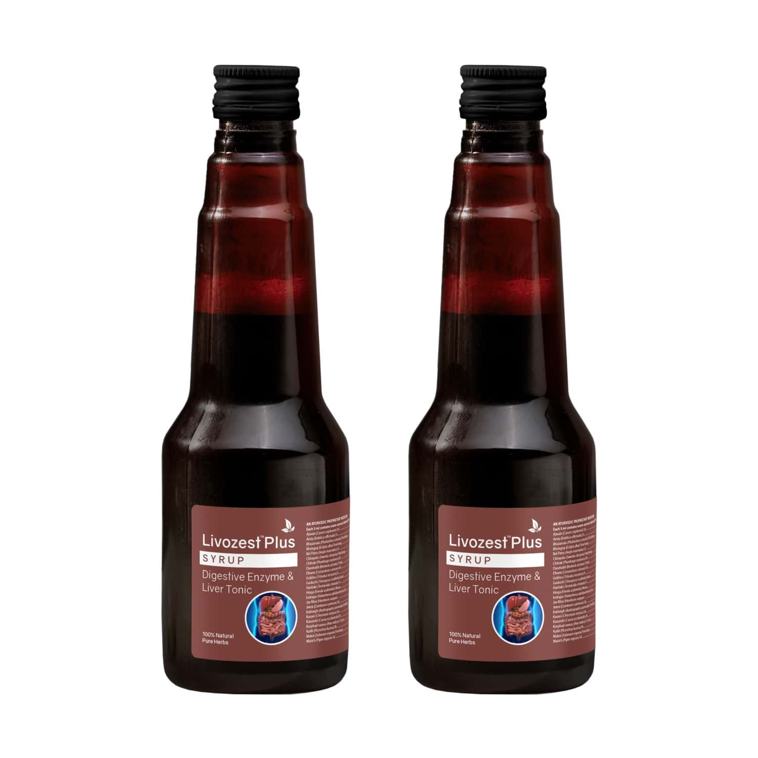 Livozest Plus Syrup 225 Ml | Liver Health Supplement | Detox Liver (Pack Of 2)